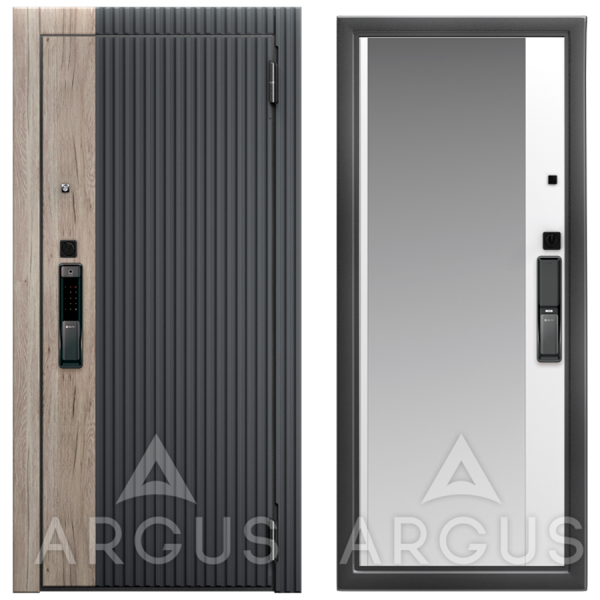 Дверь Argus Smart Фруме Силк флай / Антик серебро Магнум