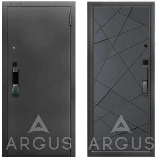 Дверь Argus Smart Силк флай / серебро Менгир