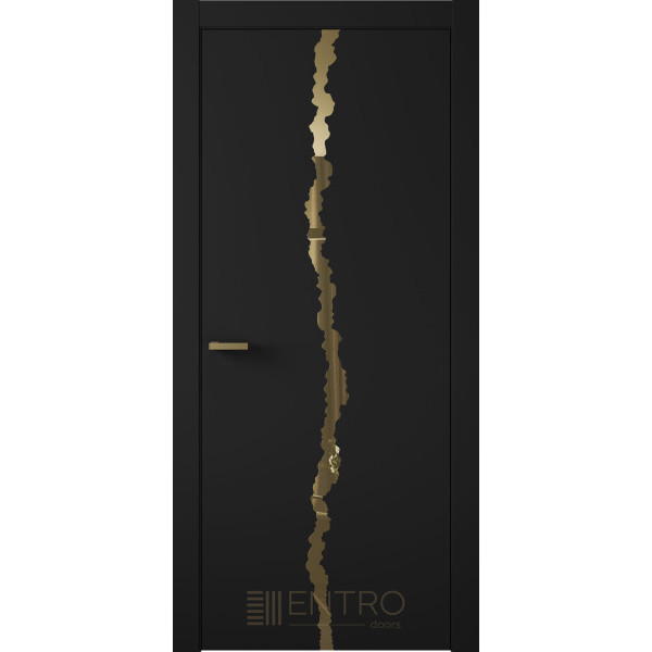 Дверь ENTRO Rift 3 Пастель Блэк