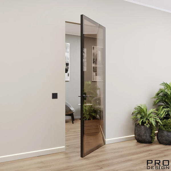 Комплект скрытой двери Pro Design Glass Crystal Bronze Комплект скрытой двери Pro Design Glass Crystal Bronze