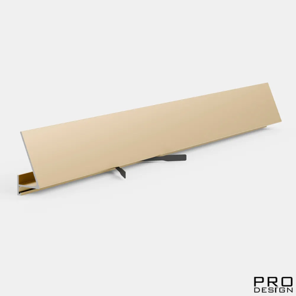 Плинтус Pro Design Corner 570 Анодированный шампань