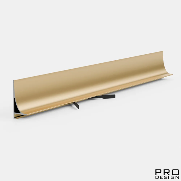 Плинтус Pro Design Corner L 584 Анодированный шампань