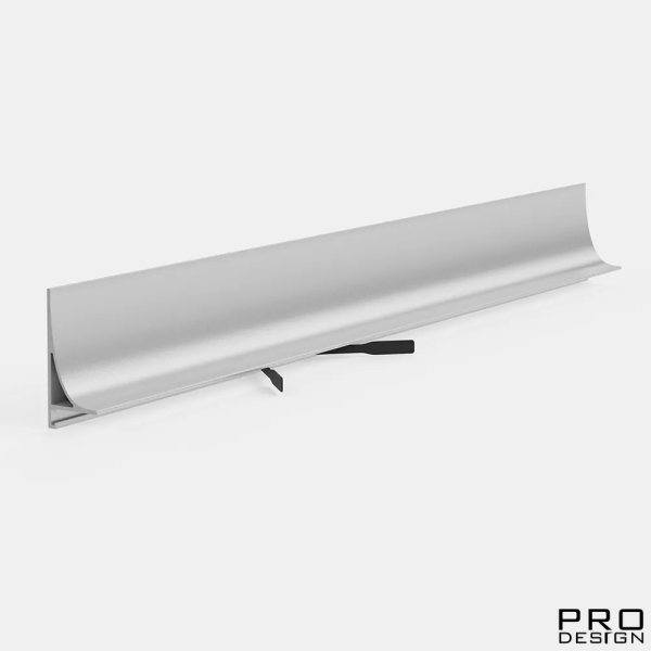 Плинтус Pro Design Corner L 584 Белый муар