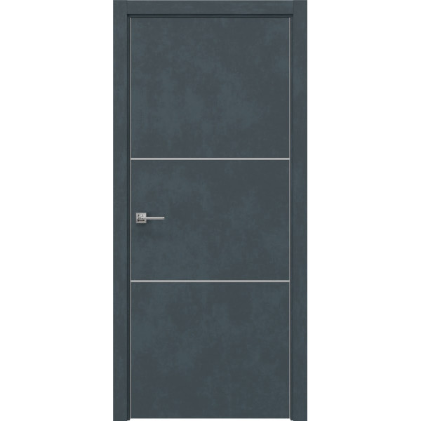 Дверь межкомнатная Eporta Dorsum 11.2 экошпон бетон графит