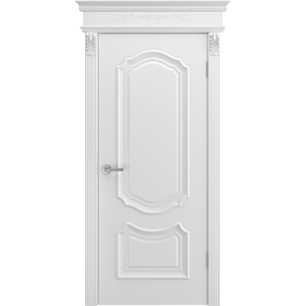 Дверь BP-Doors Сюита В1 ДГ Белая эмаль без патины