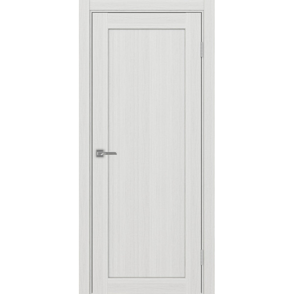 Дверь Optima Porte Парма 401.1 эко-шпон Ясень серебристый