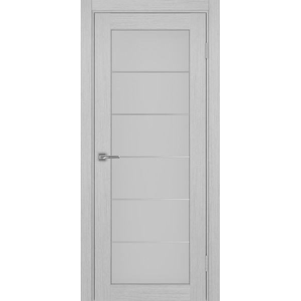 Дверь Optima Porte Парма 401 АССSC 2 эко-шпон Дуб серый FL