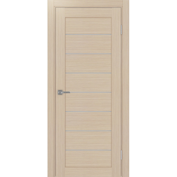 Дверь Optima Porte Парма 408.12 эко-шпон Дуб беленый FL