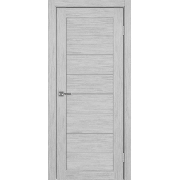 Дверь Optima Porte Парма 408.12 эко-шпон Дуб серый FL