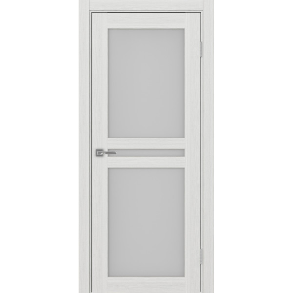 Дверь Optima Porte Парма 420.222 эко-шпон Ясень серебристый