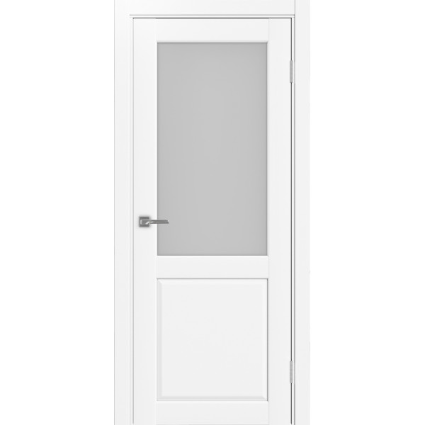 Дверь Optima Porte Сицилия 702.21 эко-шпон Белый снежный