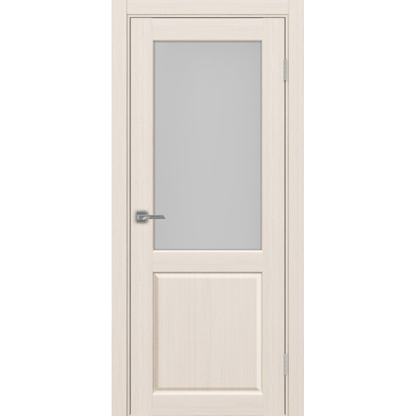 Дверь Optima Porte Сицилия 702.21 эко-шпон Ясень перламутровый