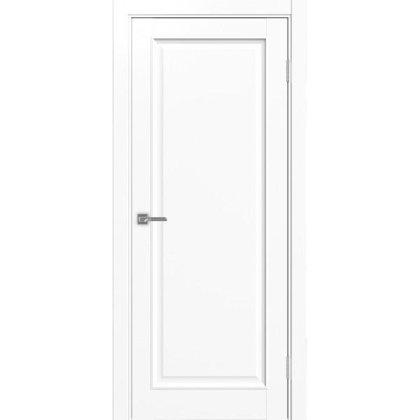Дверь Optima Porte Тоскана 601.1 эко-шпон Белый снежный
