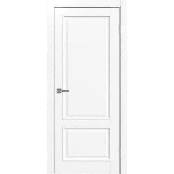 Дверь Optima Porte Тоскана 640.11 эко-шпон Белый снежный
