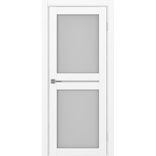 Дверь Optima Porte Турин 520.222 эко-шпон Белый снежный