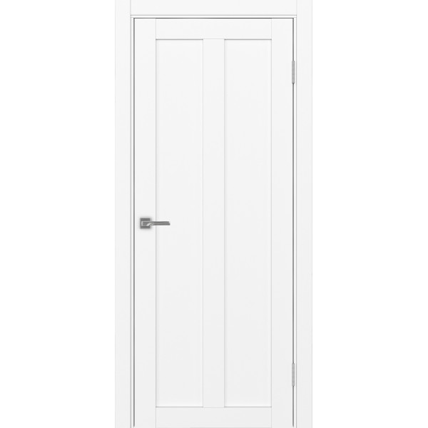 Дверь Optima Porte Турин 521.11 эко-шпон Белый снежный