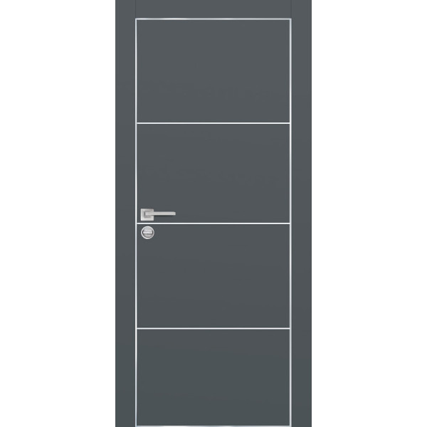 Дверь Profilo Porte AL PX-2 Графит матовый купить