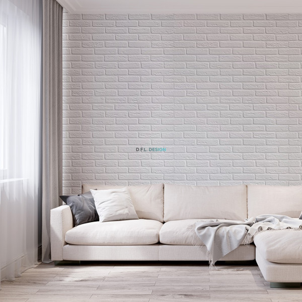 3D панель под покраску Albico Кирпич LOFT