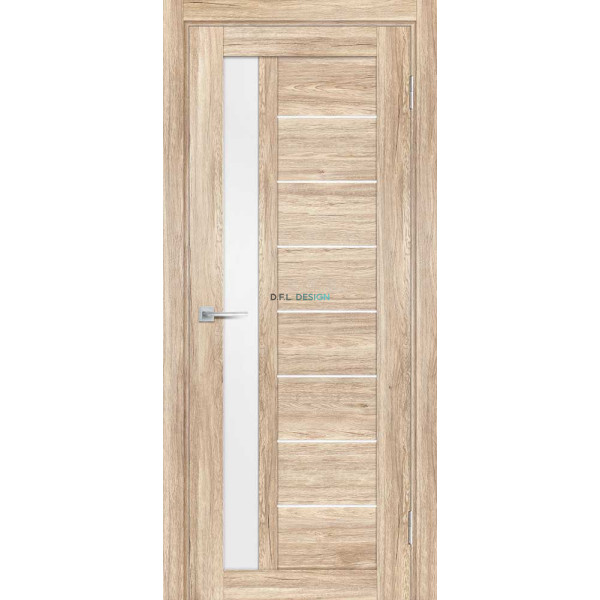 Дверь Profilo Porte PSL-40 сан-ремо Натуральный со стеклом Белый сатинат купить
