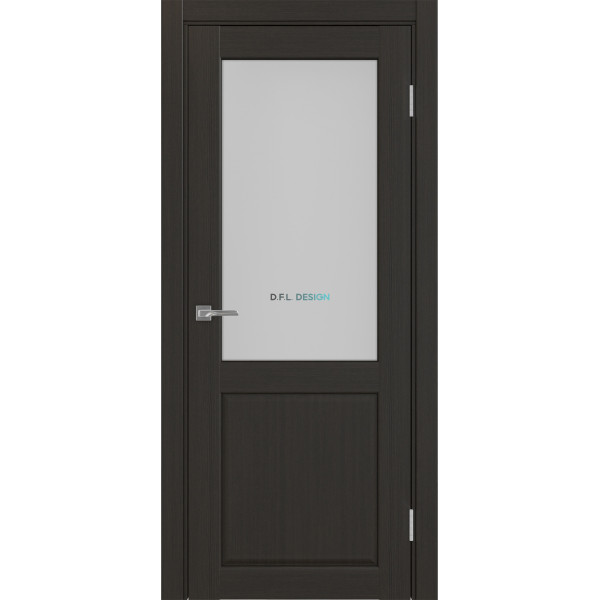 Дверь Optima Porte Сицилия 702.21 эко-шпон Венге