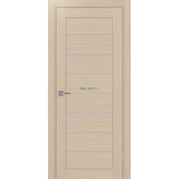 Дверь Optima Porte Парма 408.12 эко-шпон Дуб беленый FL