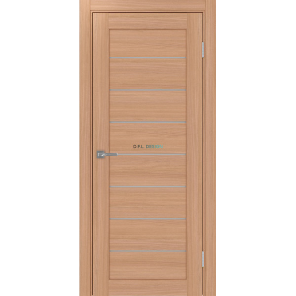 Дверь Optima Porte Парма 408.12 эко-шпон Ясень тёмный