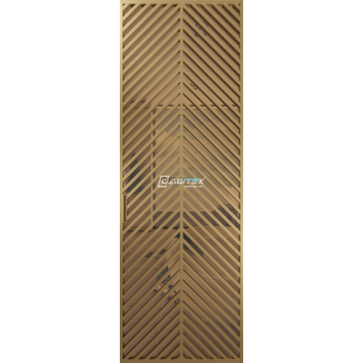 Дверь алюминиевая GABITEX 23 BRONZE│GOLD MATT