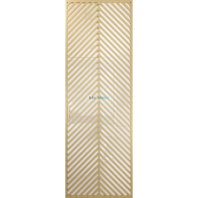 Дверь алюминиевая GABITEX 23 BIANCO│GOLD MATT Дверь алюминиевая GABITEX 23 BIANCO│GOLD MATT