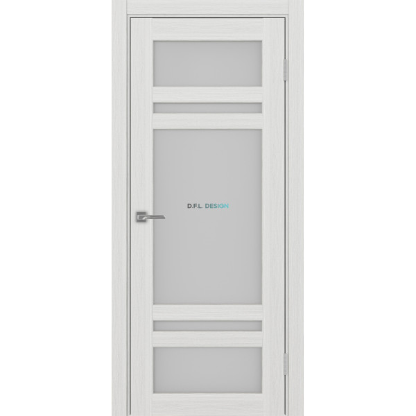 Дверь Optima Porte Парма 422.22222 эко-шпон Ясень серебристый