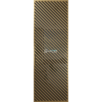 Дверь алюминиевая GABITEX 21 GREY│GOLD MATT