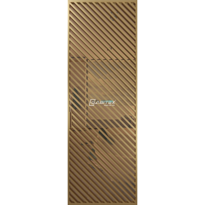 Дверь алюминиевая GABITEX 21 BRONZE│GOLD MATT Дверь алюминиевая GABITEX 21 BRONZE│GOLD MATT