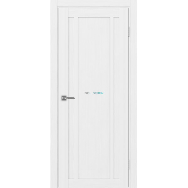 Дверь Optima Porte Турин 522.111 эко-шпон Белый Лёд