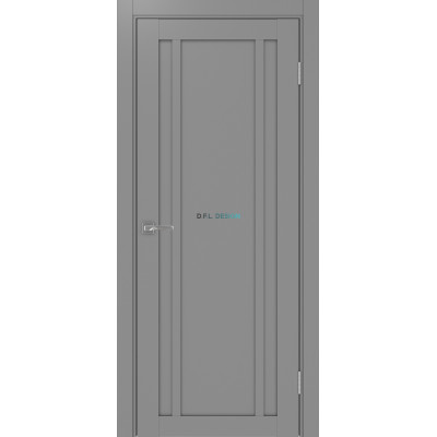 Дверь Optima Porte Турин 522.111 эко-шпон Серый