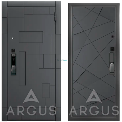 Дверь Argus Smart Корса Силк флай / Антик серебро Менгир