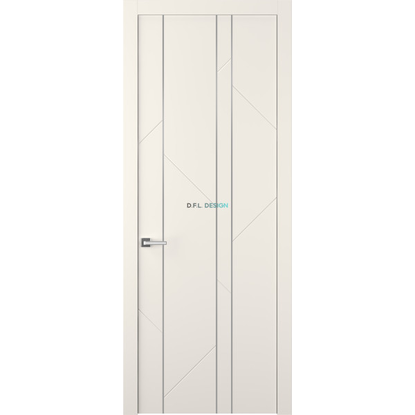 Дверь межкомнатная Belwooddoors Флекс ДГ Жемчуг матовый молдинг