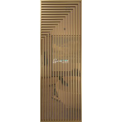 Дверь алюминиевая GABITEX 30 BRONZE│GOLD MATT Дверь алюминиевая GABITEX 30 BRONZE│GOLD MATT