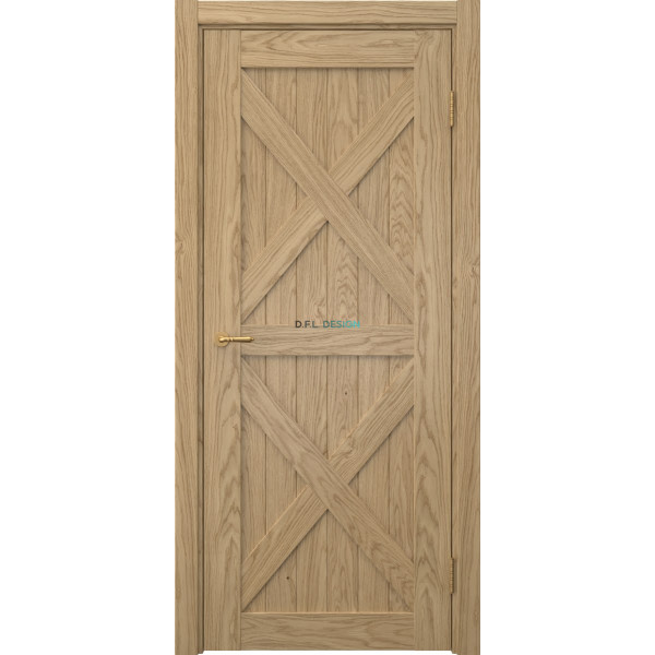 Дверь межкомнатная Eporta Vetus Loft 8.2 натуральный шпон дуба