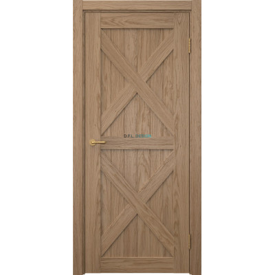 Дверь межкомнатная Eporta Vetus Loft 8.2 шпон дуб светлый