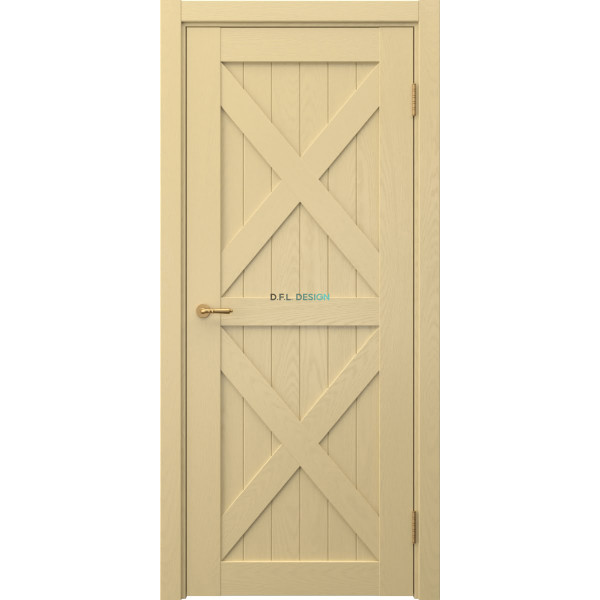 Дверь межкомнатная Eporta Vetus Loft 8.2 эмаль RAL 1001 по шпону ясеня