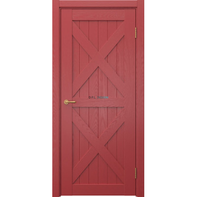 Дверь межкомнатная Eporta Vetus Loft 8.2 эмаль RAL 3001 по шпону ясеня