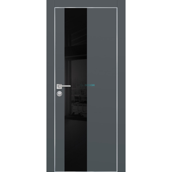 Дверь Profilo Porte AL PX-6 Графит матовый купить