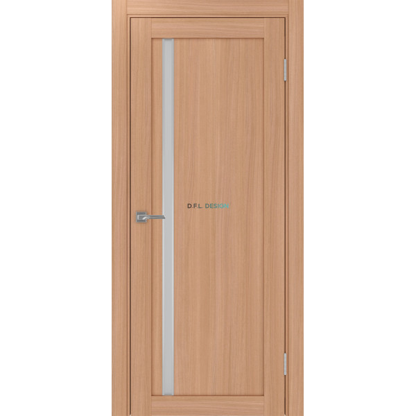 Дверь Optima Porte Турин 527АПСSC.121 эко-шпон Ясень тёмный