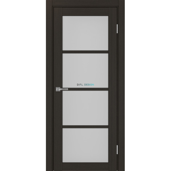 Дверь Optima Porte Турин 540.2222 эко-шпон Венге FL