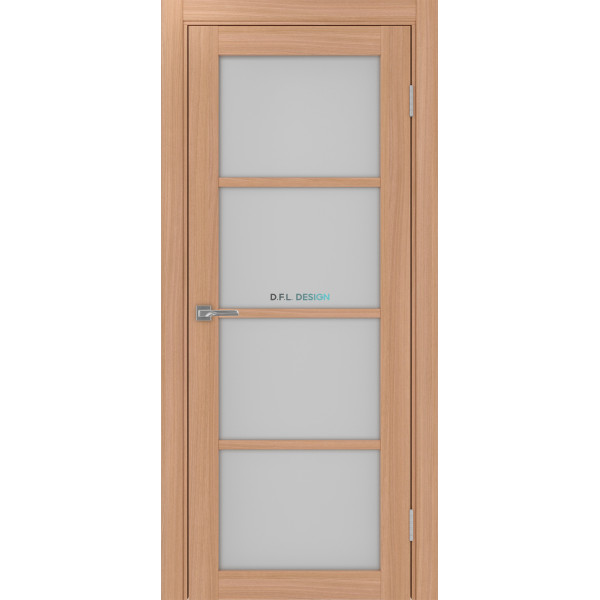 Дверь Optima Porte Турин 540.2222 эко-шпон Ясень тёмный