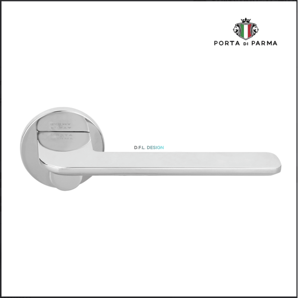 Ручка дверная Porta di Parma Slim 103,01 Полированный хром
