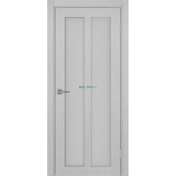 Дверь Optima Porte Парма 421.22 эко-шпон Дуб серый FL