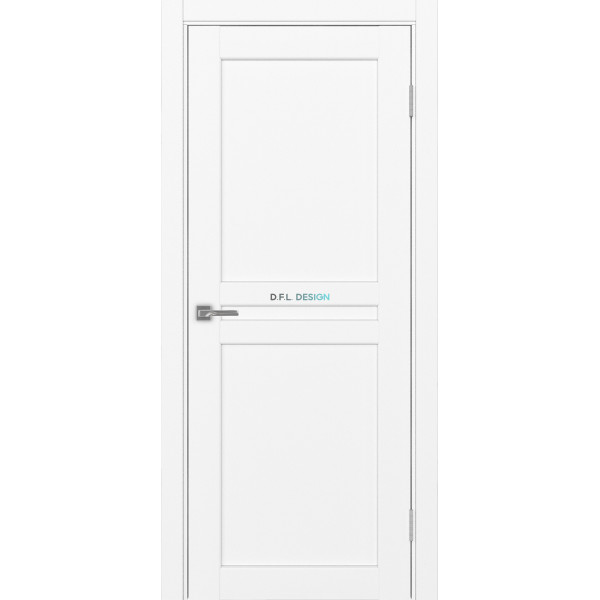 Дверь Optima Porte Парма 420.111 эко-шпон Белый снежный