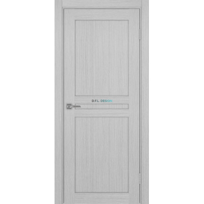 Дверь Optima Porte Парма 420.111 эко-шпон Дуб серый FL