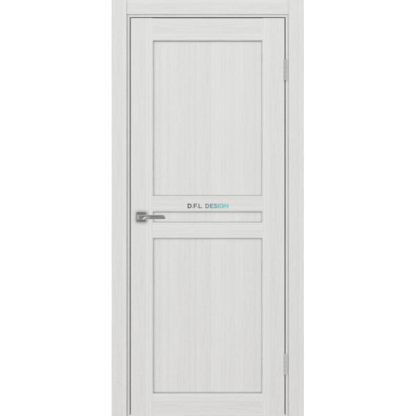 Дверь Optima Porte Парма 420.111 эко-шпон Ясень серебристый