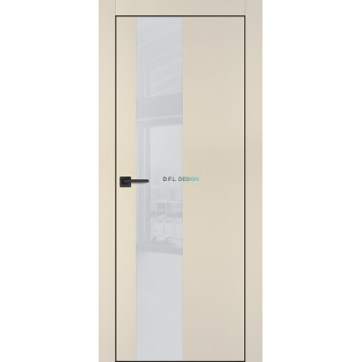 Дверь Profilo Porte PX-6 черная кромка Бежевый матовый купить